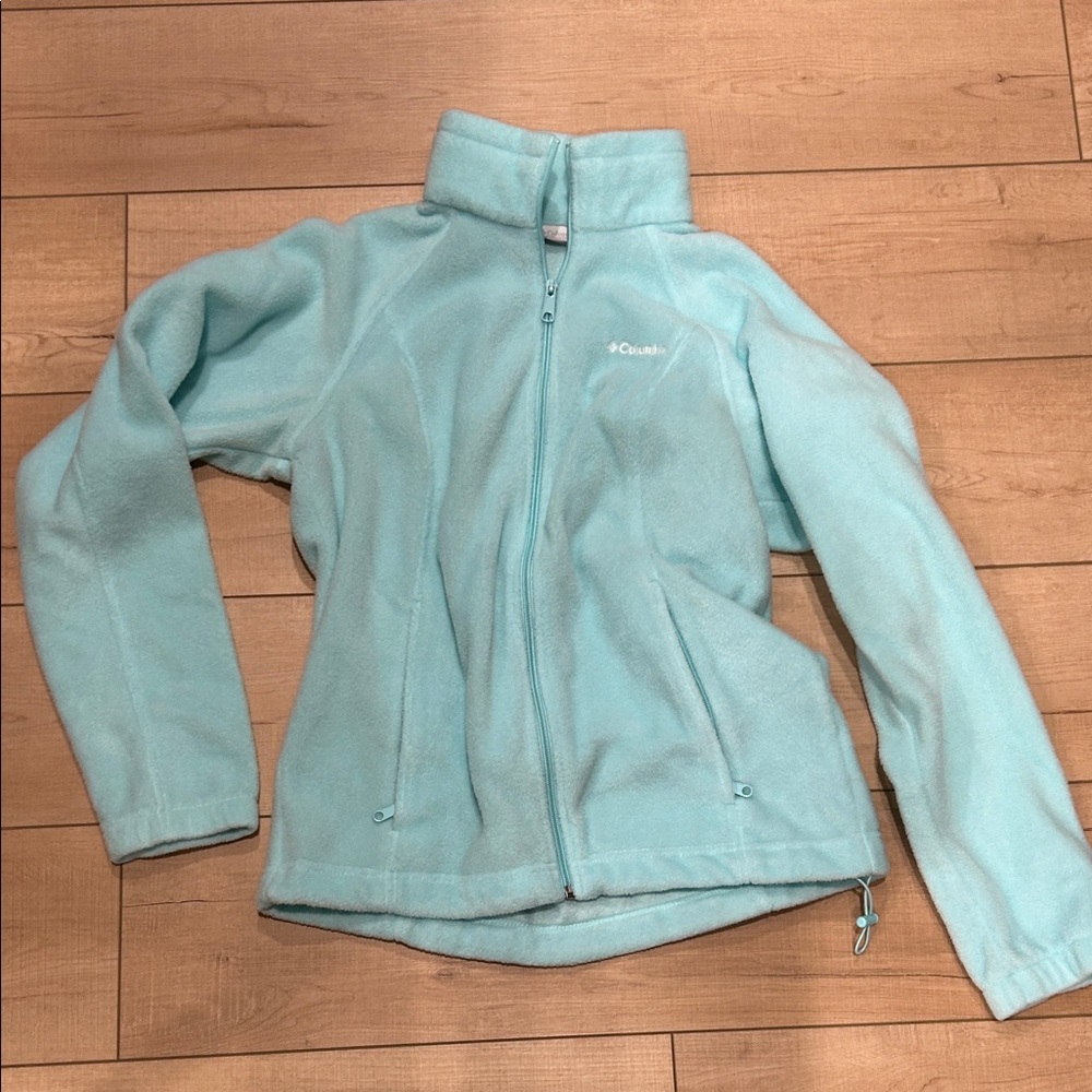 Columbia Aqua Full-Zip Fleece Jacket women's medium